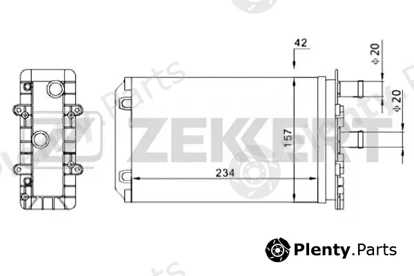 Zekkert MK-5015 — Heat Exchanger, interior heating