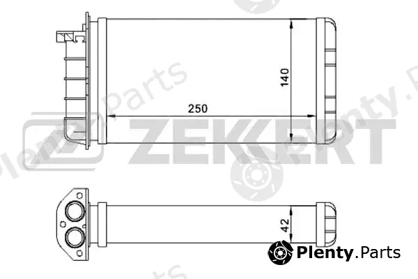 Zekkert MK-5048 — Heat Exchanger, interior heating