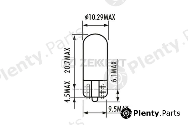 Zekkert LP-1065 — Bulb, direction indicator