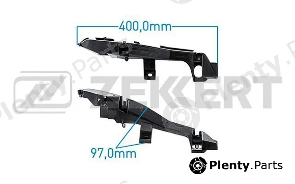 Zekkert BE-1055 — Clip, trim/protection strip
