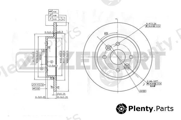 Zekkert BS-5300 — Brake Disc