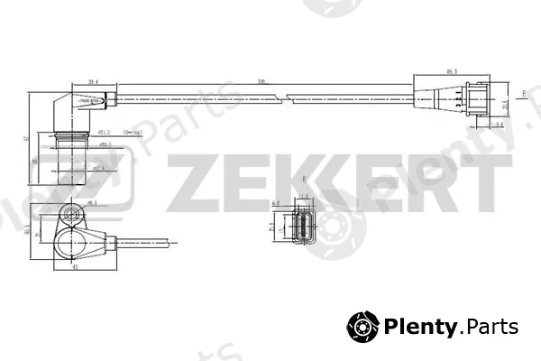 Zekkert SE-4035 — Sensor, crankshaft pulse