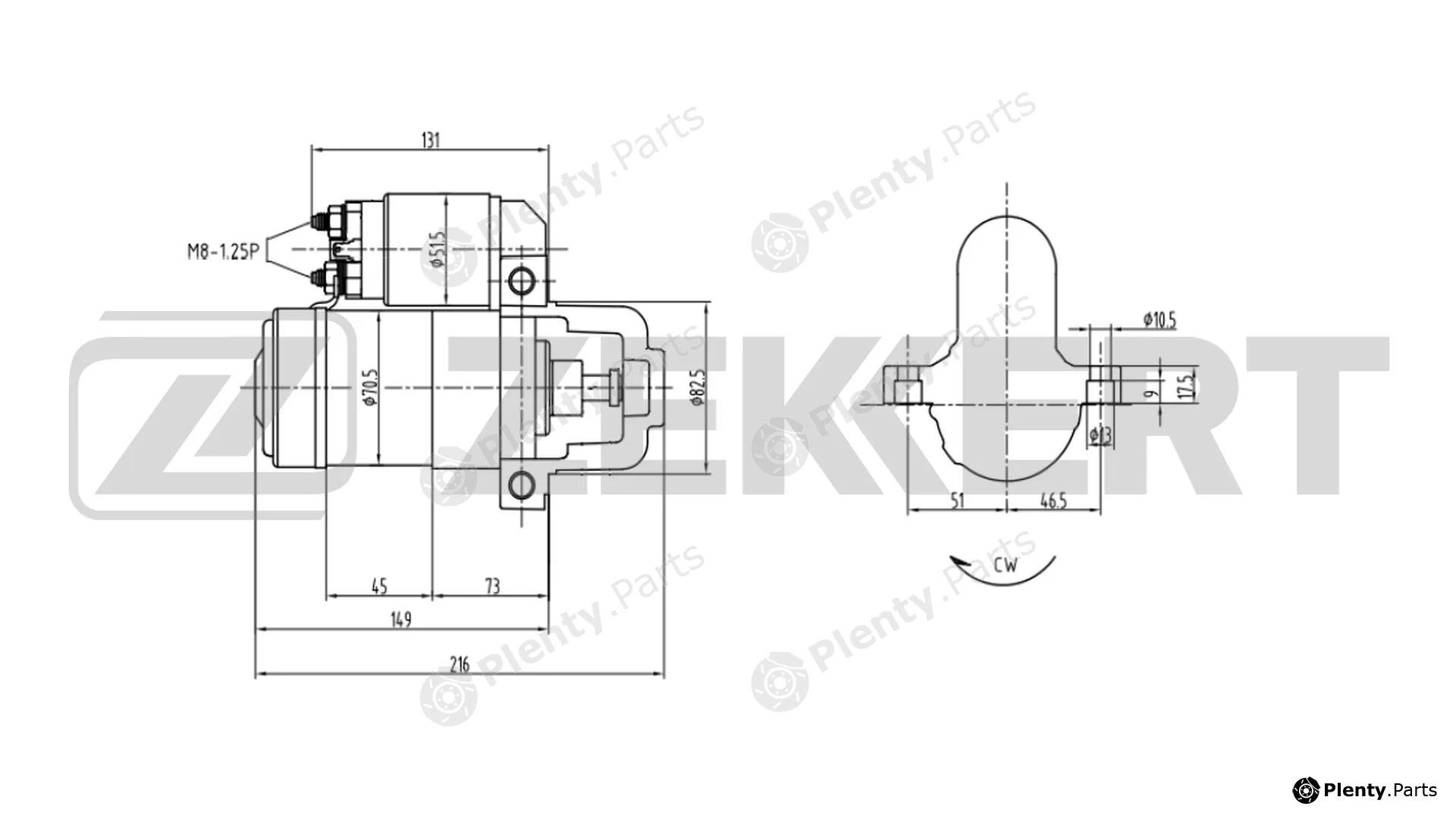Zekkert AN-1016 — Starter