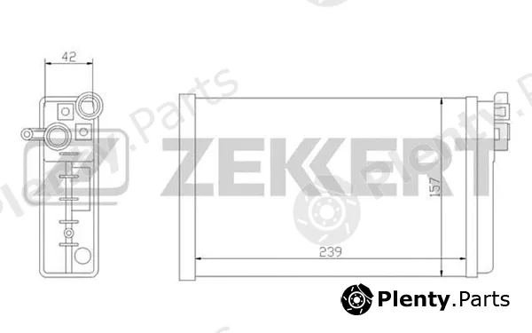 Zekkert MK-5011 — Heat Exchanger, interior heating