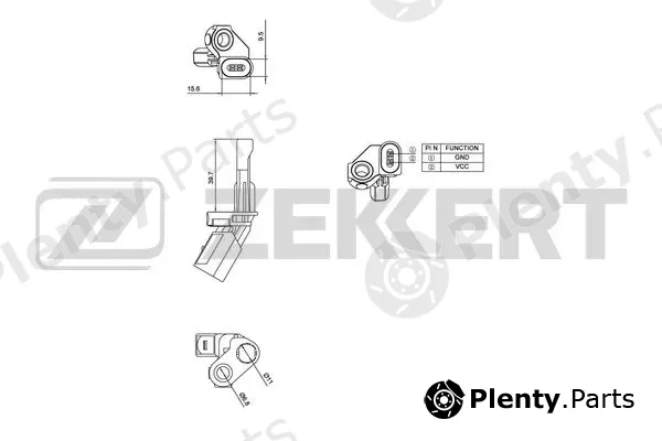 Zekkert SE-6029 — Sensor, wheel speed