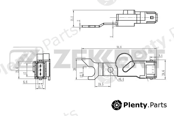 Zekkert SE-5015 — Sensor, camshaft position
