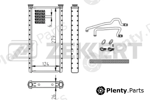 Zekkert MK-5135 — Heat Exchanger, interior heating