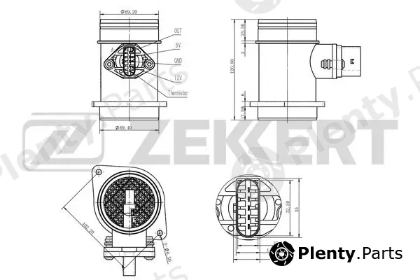 Zekkert SE-1024 — Mass Air Flow Sensor