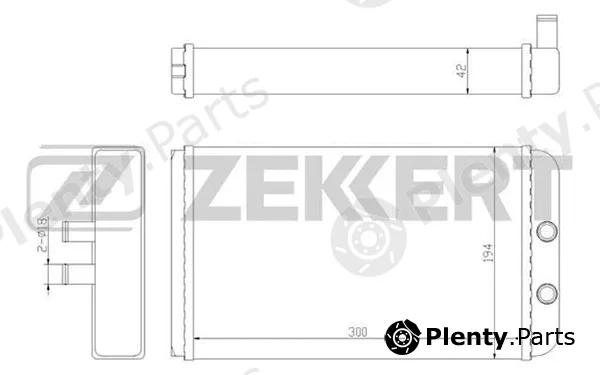 Zekkert MK-5027 — Heat Exchanger, interior heating