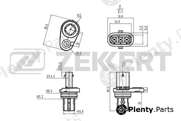 Zekkert SE-5024 — Sensor, camshaft position