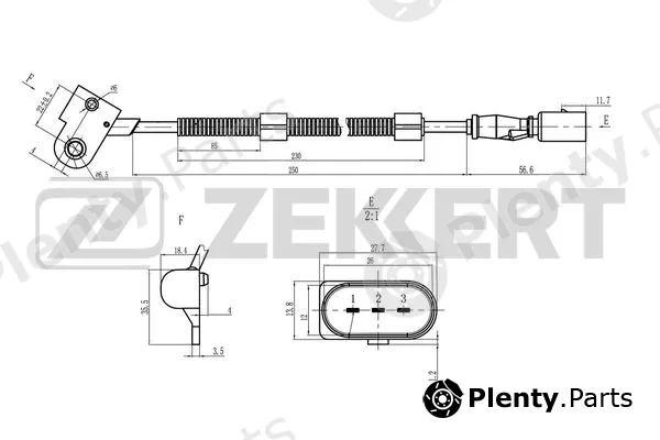 Zekkert SE-5028 — Sensor, camshaft position