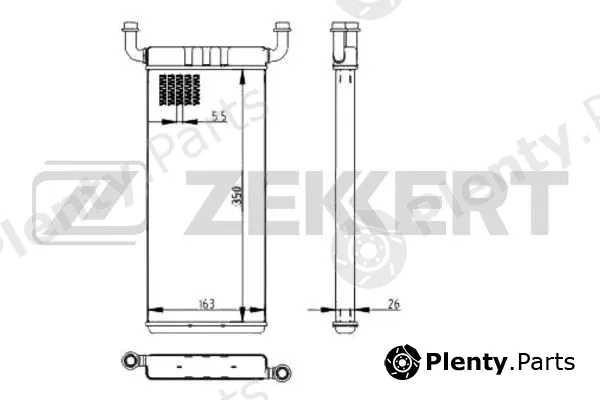 Zekkert MK-5118 — Heat Exchanger, interior heating
