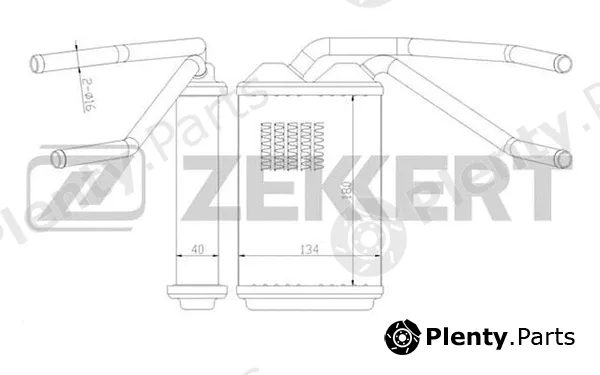 Zekkert MK-5030 — Heat Exchanger, interior heating