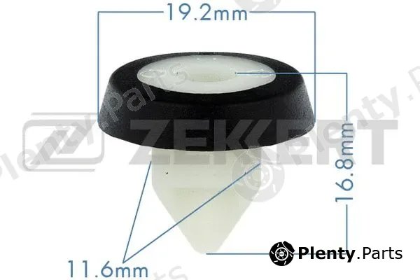 Zekkert BE-2647 — Clip, trim/protection strip