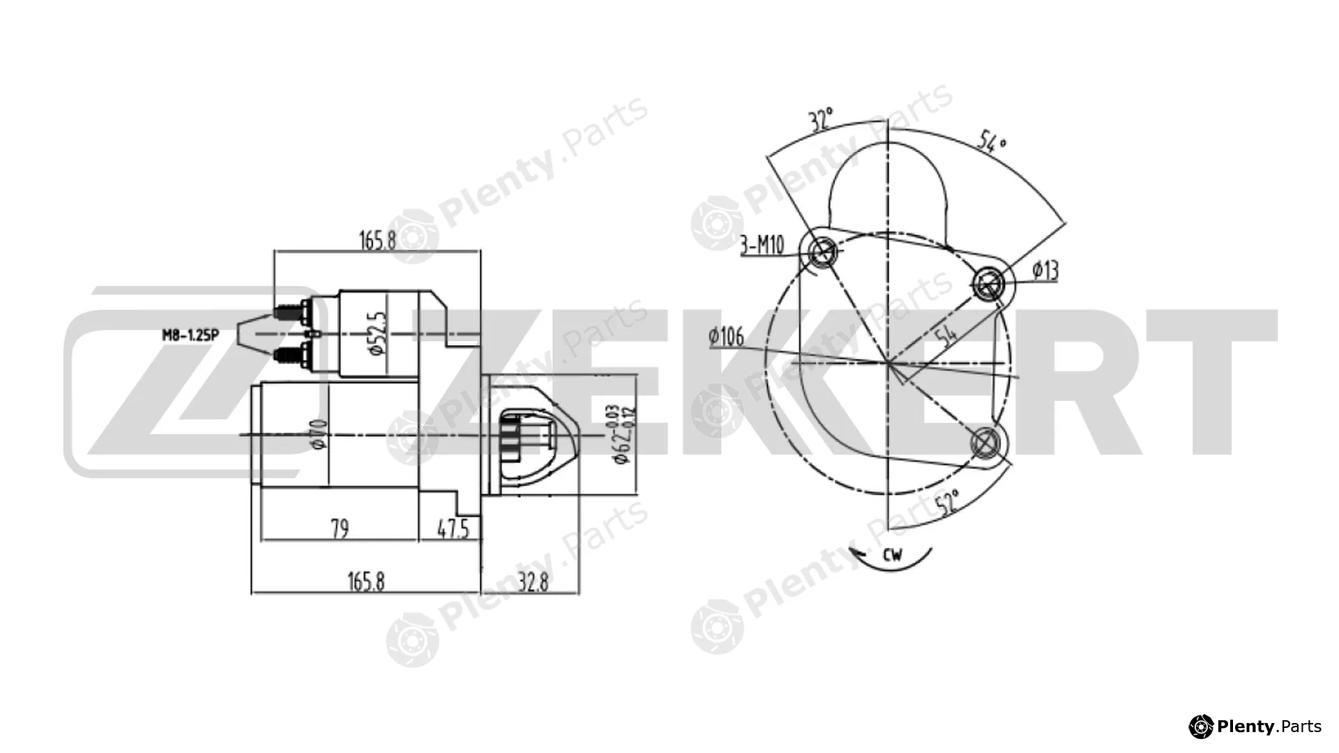 Zekkert AN-1018 — Starter