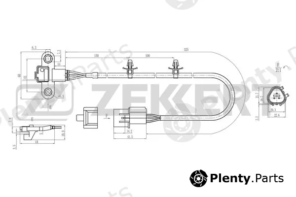 Zekkert SE-5045 — Sensor, camshaft position