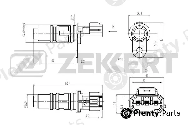 Zekkert SE-5048 — Sensor, camshaft position