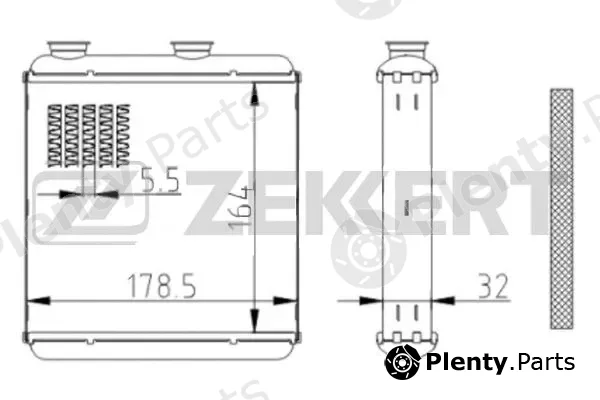 Zekkert MK-5131 — Heat Exchanger, interior heating