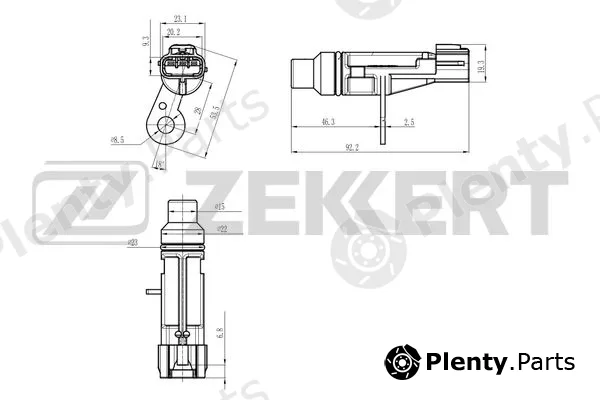 Zekkert SE-4091 — Sensor, crankshaft pulse
