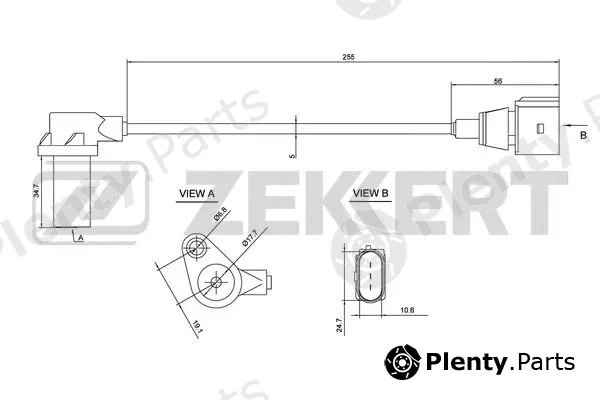 Zekkert SE-4002 — Sensor, crankshaft pulse