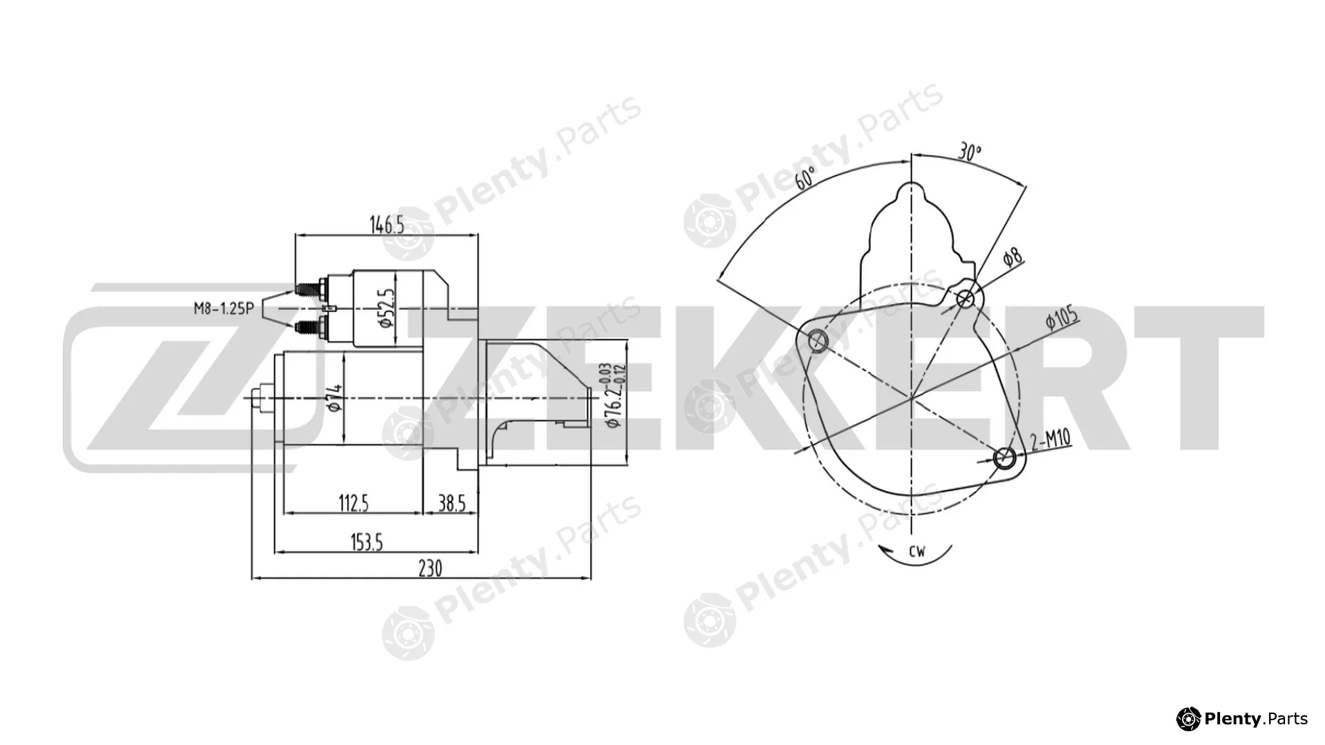 Zekkert AN-1029 — Starter