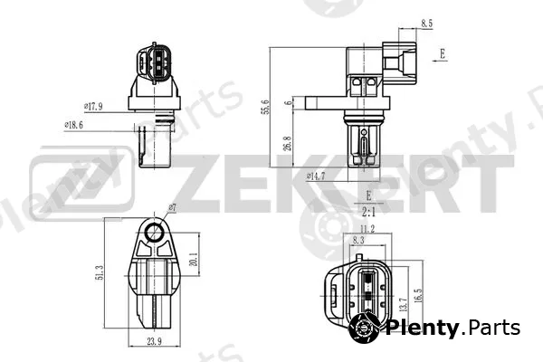 Zekkert SE-5047 — Sensor, camshaft position
