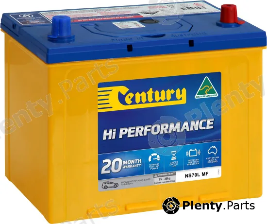 Century Batteries 123127 — Starter Battery
