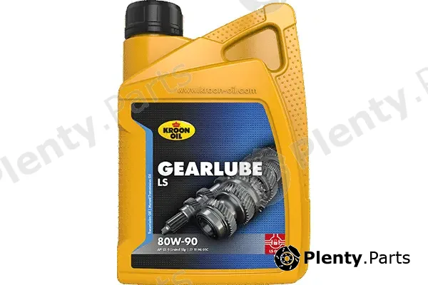 Kroon Oil 01214 — Transmission Oil Gearlube LS 80W-90
