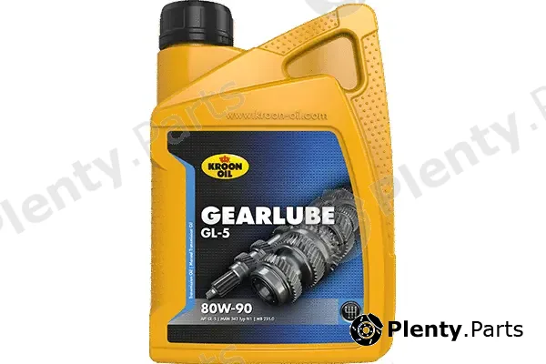 Kroon Oil 01206 — Transmission Oil Gearlube GL-5 80W-90