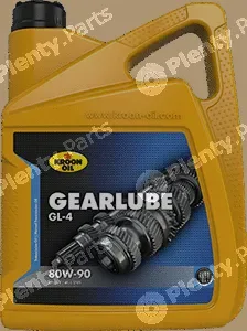 Kroon Oil 01307 — Transmission Oil Gearlube GL-4 80W-90