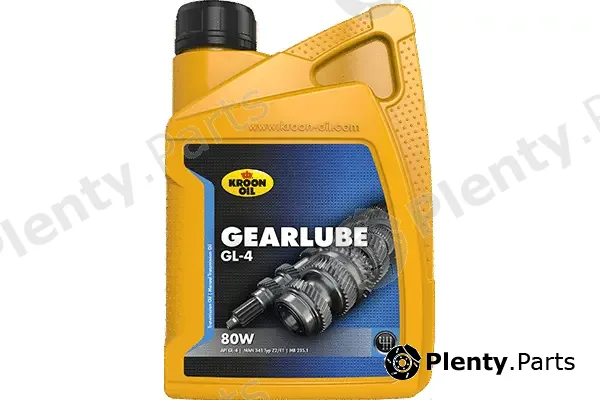 Kroon Oil 01209 — Transmission Oil Gearlube GL-4 80W