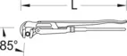 Gedore 1751.1/2 — Pipe Wrench