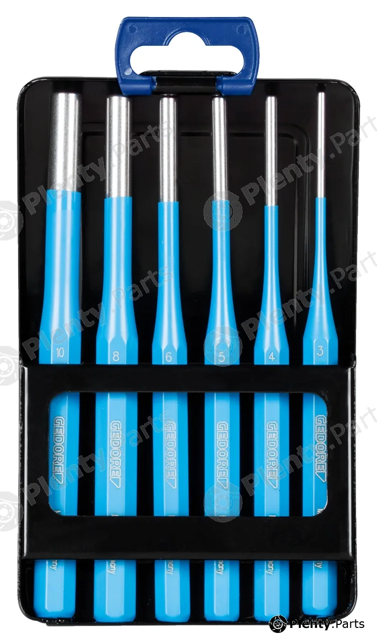 Gedore 316D — Split Pin Drift Set