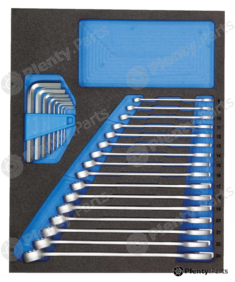 Gedore TSCT2-7 — Spanner Set, ring/open ended