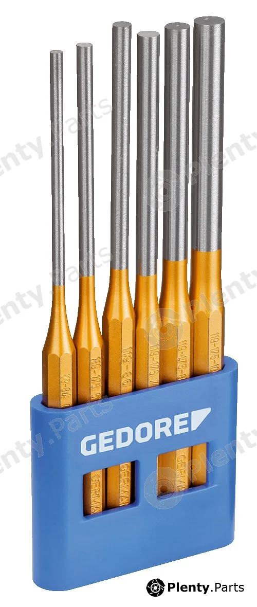 Gedore 119L — Split Pin Drift Set
