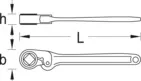 Gedore 31KVR10-19 — Friction Ratchet