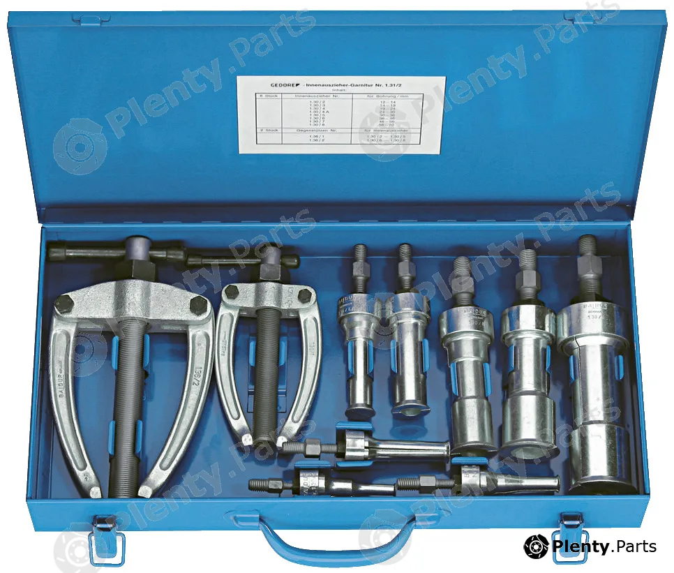 Gedore 1.31/2 — Internal Extractor Set
