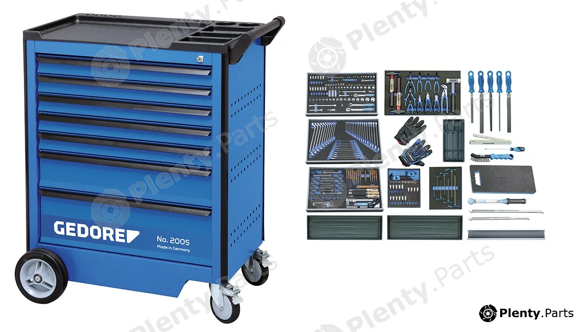 Gedore 2005AUTO — Tool Trolley