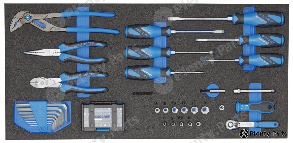 Gedore 1110CTB3-02 — Internal Extractor Set