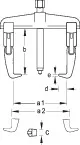 Gedore 1.06/ST-E — External Puller