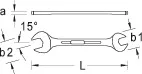 Gedore 10.06.2023 — Open-end Spanner Set