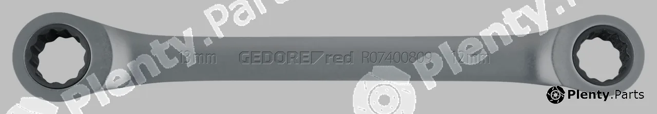 Gedore R07400810 — Ratchet Double Ring Spanner