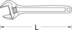Gedore 62P6 — Adjustable Spanner