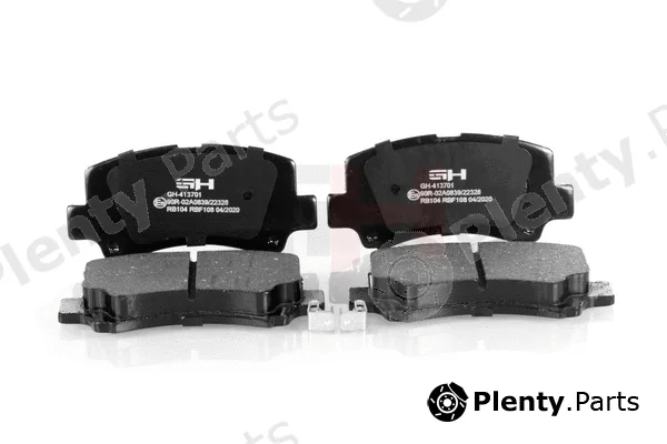 GH GH-413701 — Brake Pad Set, disc brake