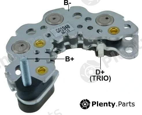 Gauss GA1940 — Rectifier, alternator