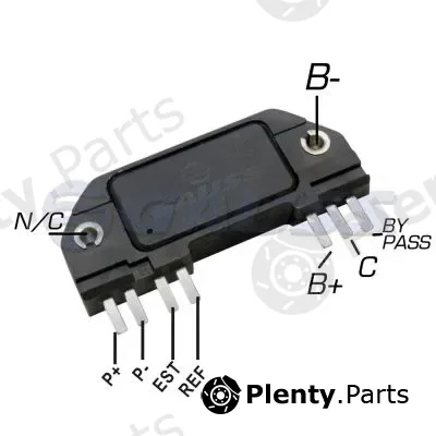 Gauss GA2833 — Control Unit, ignition system