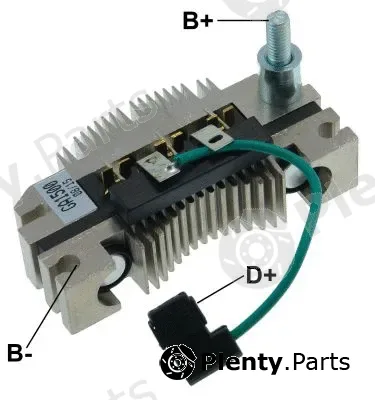 Gauss GA1500 — Rectifier, alternator