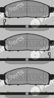 Juratek JCP4023 — Brake Pad Set, disc brake