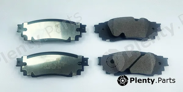 Juratek JCP8528 — Brake Pad Set, disc brake