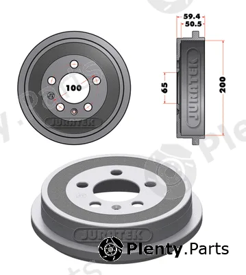 Juratek JDR002 — Brake Drum